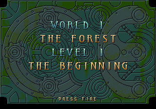 Soldiers of Fortune (Genesis) screenshot: Begin world one
