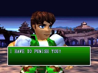 Flying Dragon (Nintendo 64) screenshot: Dialogue