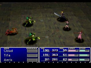Final Fantasy VII (PlayStation) screenshot: Seaman