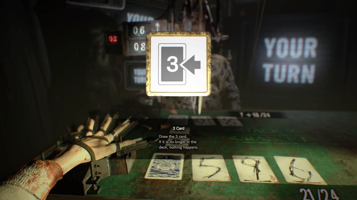 Resident Evil 7: Biohazard - Banned Footage: Vol.2 (PlayStation 4) screenshot: 21: Using a special card
