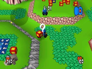 Team Buddies (PlayStation) screenshot: Block