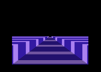 The Comet Game (Atari 8-bit) screenshot: Launch!