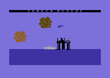 Cassette 50 (Commodore 64) screenshot: Tanker Rescue