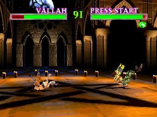 War Gods (Nintendo 64) screenshot: Double fall