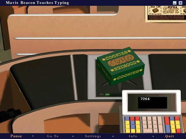 Screenshot of Mavis Beacon Teaches Typing: Version 8 (Windows