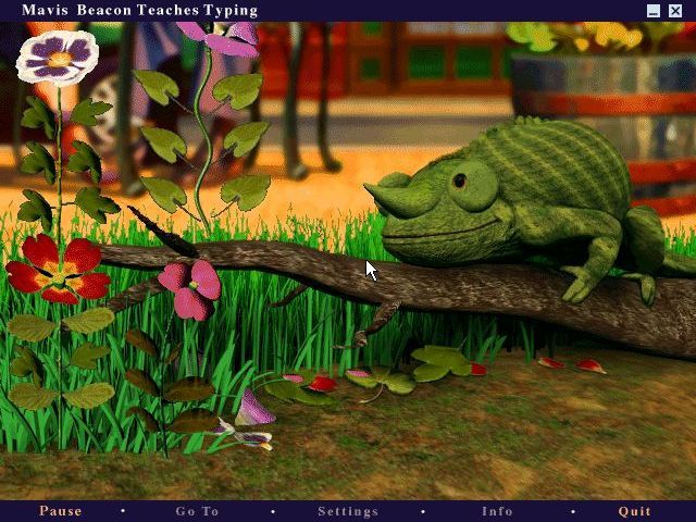 Screenshot of Mavis Beacon Teaches Typing: Version 8 (Windows 3.x, 1997