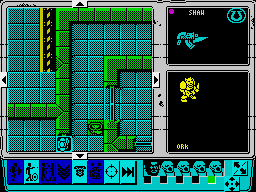 Space Crusade (ZX Spectrum) screenshot: Orc