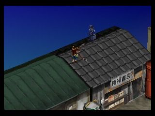 Gate Keepers (PlayStation) screenshot: Using special jump move can let you reach high areas