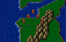 Final Fantasy II (WonderSwan Color) screenshot: The Red Wings
