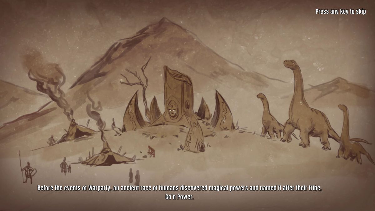 Warparty (Windows) screenshot: Introduction sequence