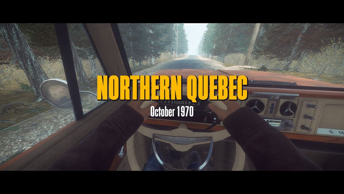 Kona (Windows) screenshot: The story starts in Northern Quebec in 1970