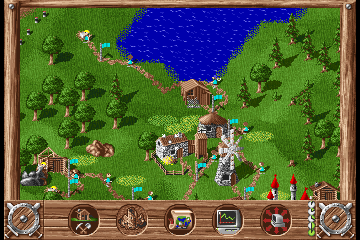 Screenshot of Serf City: Life is Feudal (DOS, 1993) - MobyGames