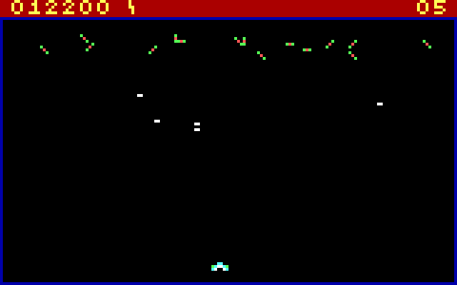 Round 42 (DOS) screenshot: Sticks!