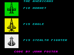 Havoc (ZX Spectrum) screenshot: Americans