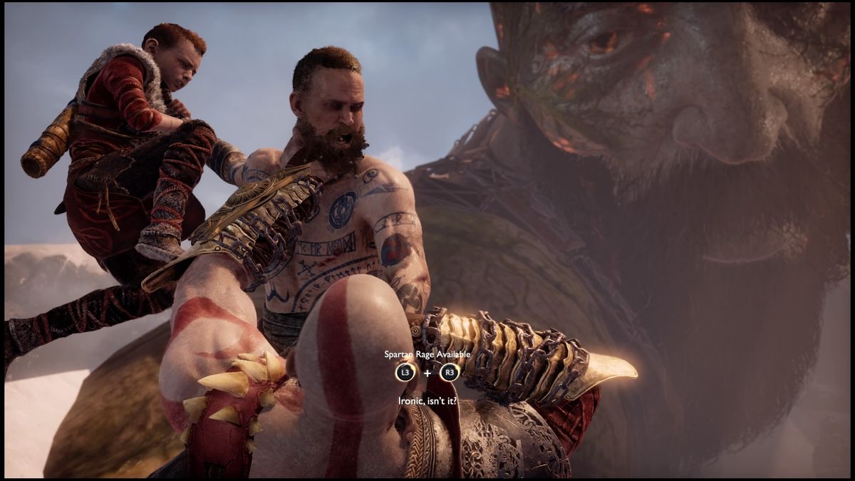 Screenshot of God of War (PlayStation 4, 2018) - MobyGames