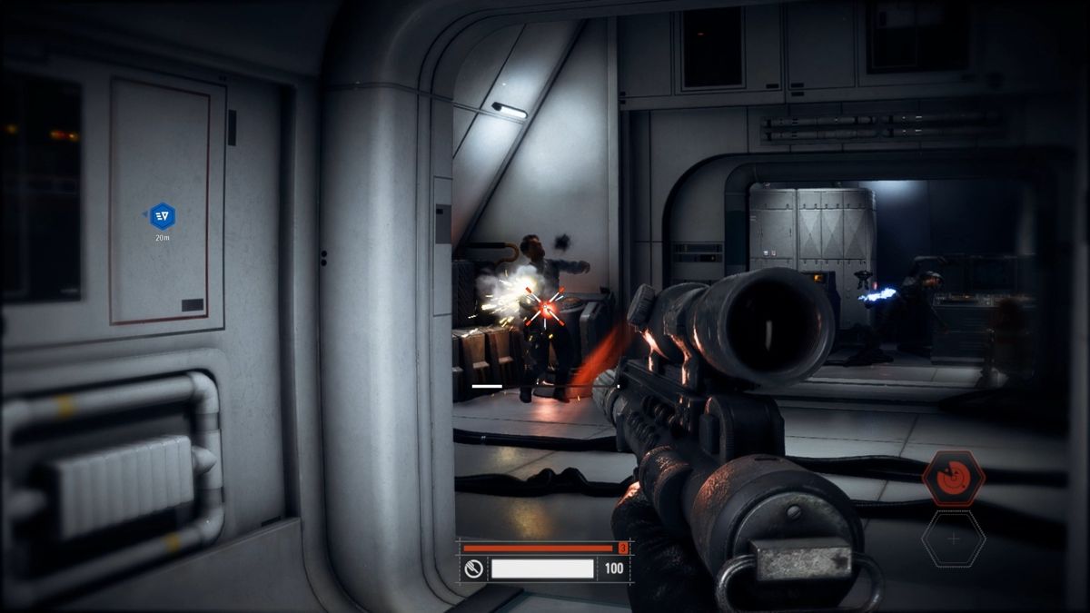 Star Wars: Battlefront II (Windows) screenshot: Dealing with rebel terrorists is a very pleasant thing.