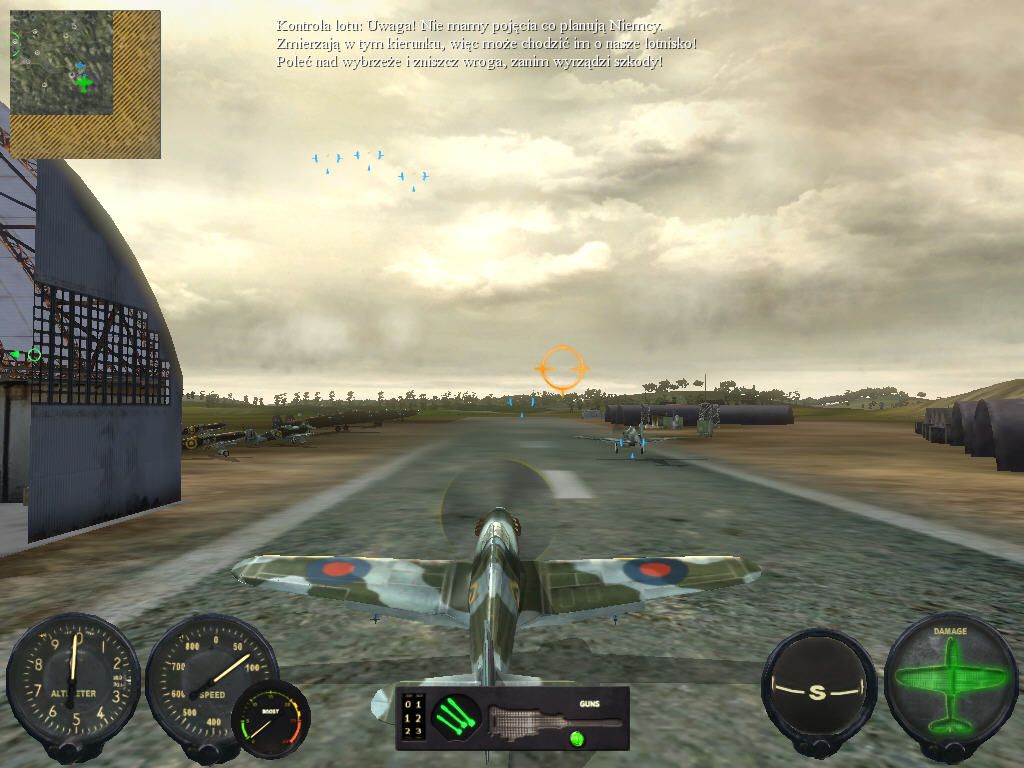 Combat Wings: Battle of Britain (Windows) screenshot: Start