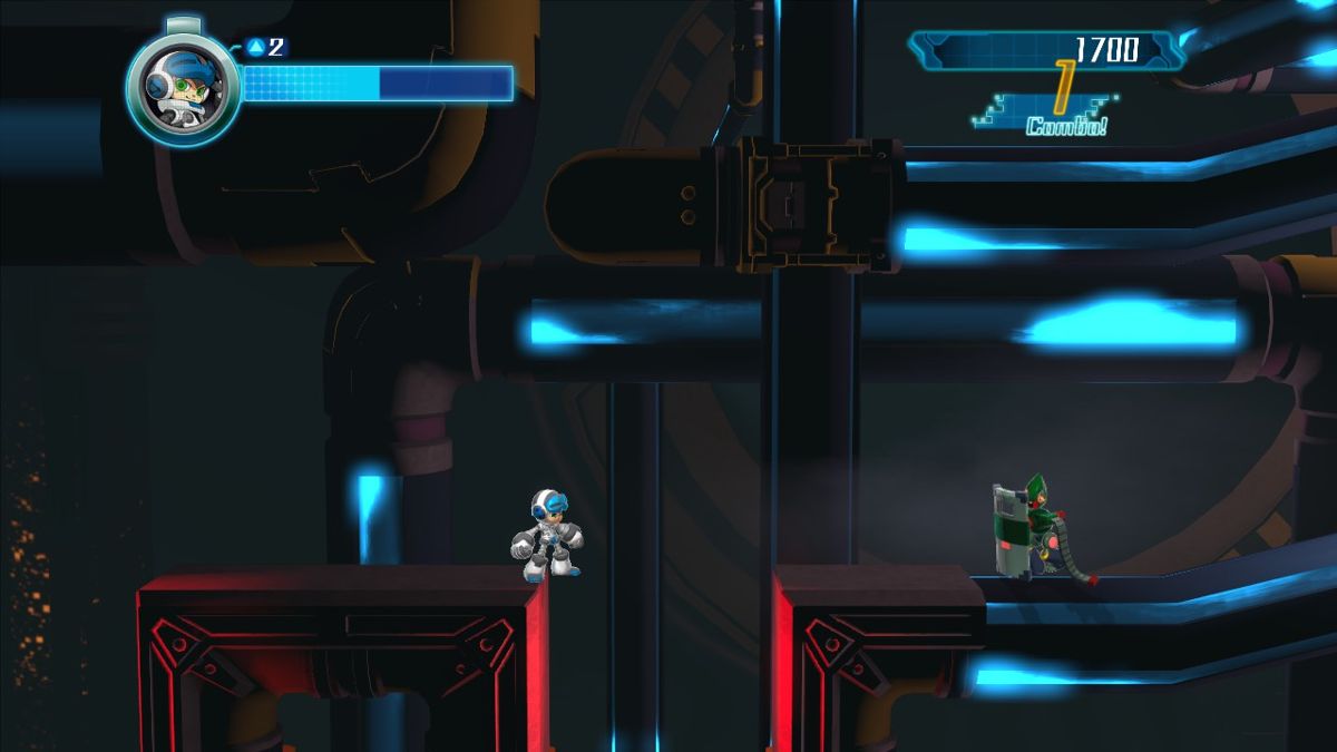 Screenshot of Mighty No. 9 (Windows, 2016) - MobyGames