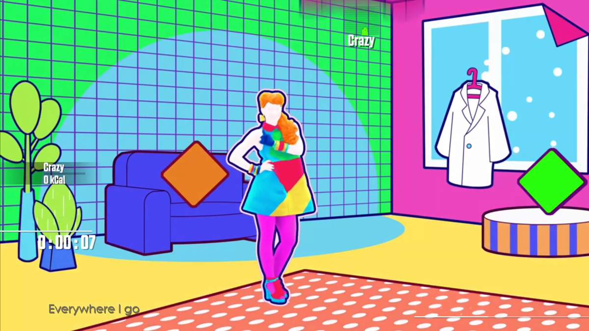 Just Dance 2019 (Xbox 360) screenshot: Gameplay