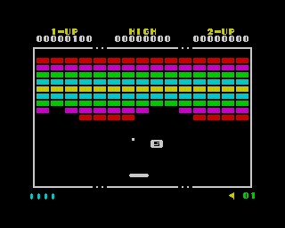 Crack-Up (ZX Spectrum) screenshot: A power-up!
