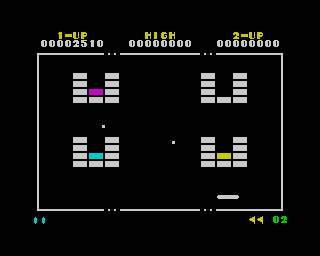 Crack-Up (ZX Spectrum) screenshot: Double ball!