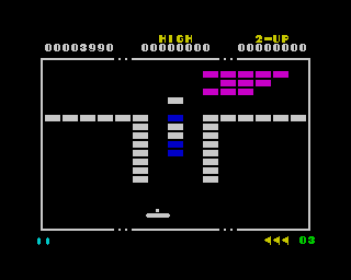 Crack-Up (ZX Spectrum) screenshot: No it's my ball! It's mine! And I'm gonna keep my ball forever and ever and ever and ever!