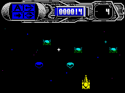 Dominator (ZX Spectrum) screenshot: Typical fight