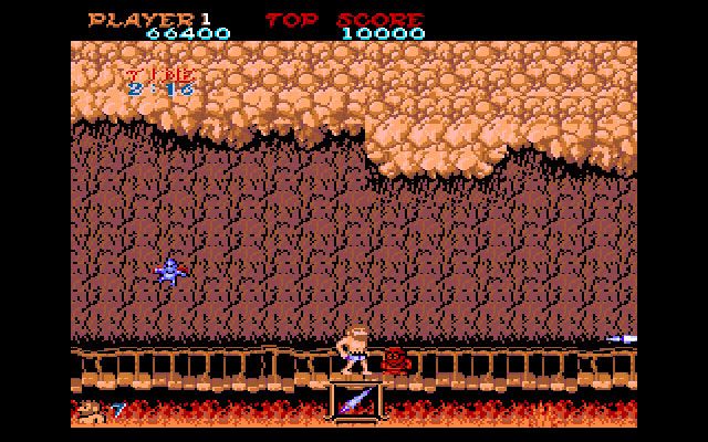 Screenshot Of Ghosts N Goblins Amiga 1985 Mobygames 8045