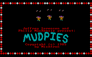 Mudpies (Atari ST) screenshot: Title screen