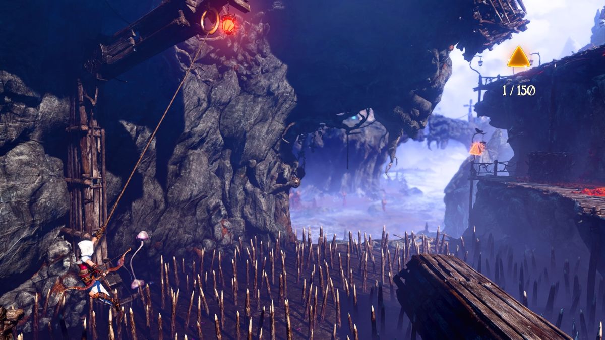 Trine 3: The Artifacts of Power (PlayStation 4) screenshot: Tally ho!
