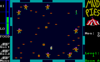 Mudpies (Atari ST) screenshot: Level 1