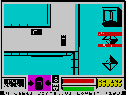 Miami Vice (ZX Spectrum) screenshot: Game starts