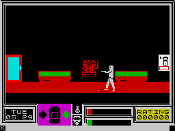 Miami Vice (ZX Spectrum) screenshot: What is that?