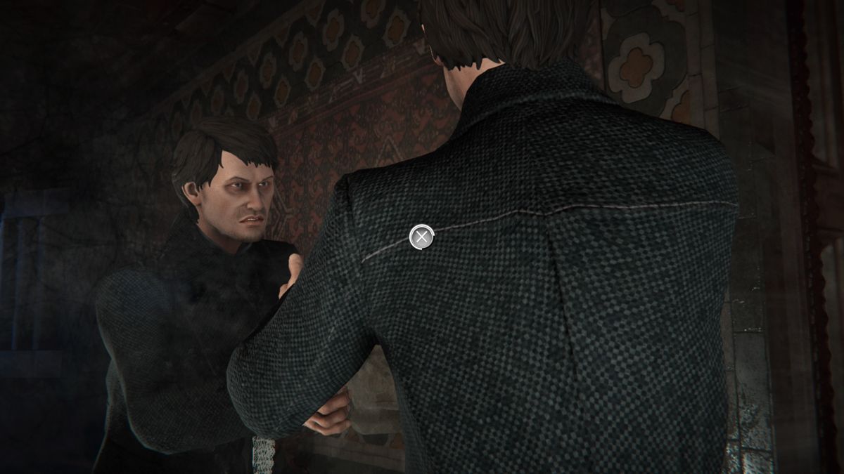 Black Mirror (PlayStation 4) screenshot: Fighting with the mirror image