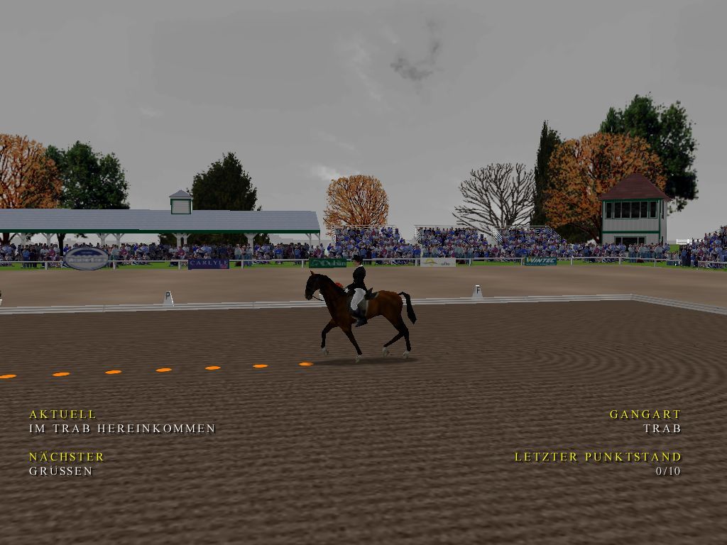 Equestrian Showcase (Windows) screenshot: Dressage riding
