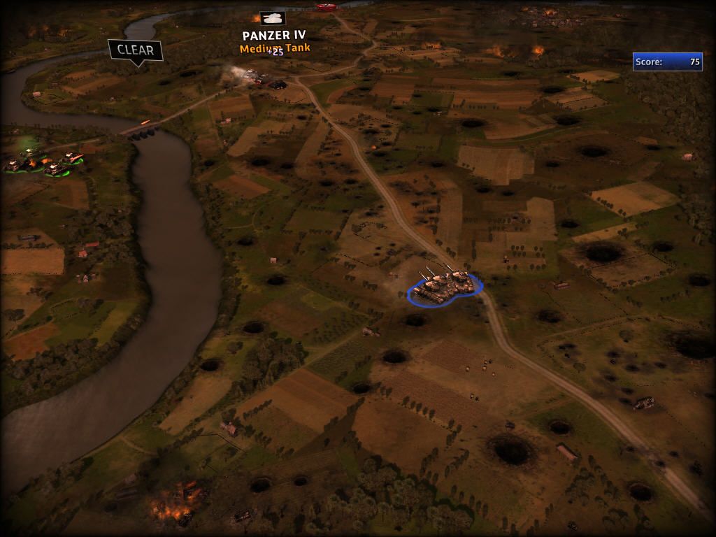 R.U.S.E.: The Art of Deception (Windows) screenshot: I command 3 heavy tank. Easy!
