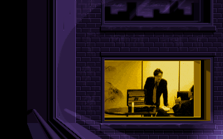 Fascination (DOS) screenshot: The intro includes digitized elements