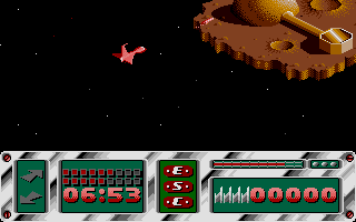 Leviathan (Atari ST) screenshot: Level 1 start