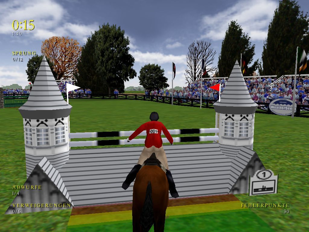 Equestrian Showcase (Windows) screenshot: Jumping
