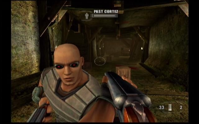 TimeSplitters: Future Perfect (Xbox) screenshot: Sometimes you will end up fighting alongside yourself!