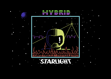 Hybrid (Commodore 64) screenshot: Loading screen