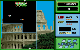 Maniax (Atari ST) screenshot: Level 3