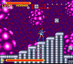Super Valis IV (SNES) screenshot: Some stuff to collect