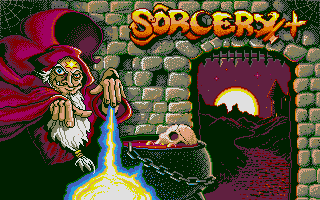 Sorcery+ (Atari ST) screenshot: Title screen