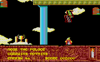 Sorcery+ (Atari ST) screenshot: Hah, killed two for 1000 points each