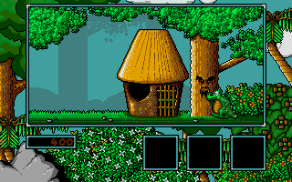 Little Puff in Dragonland (Atari ST) screenshot: Nothing of interest in this screen