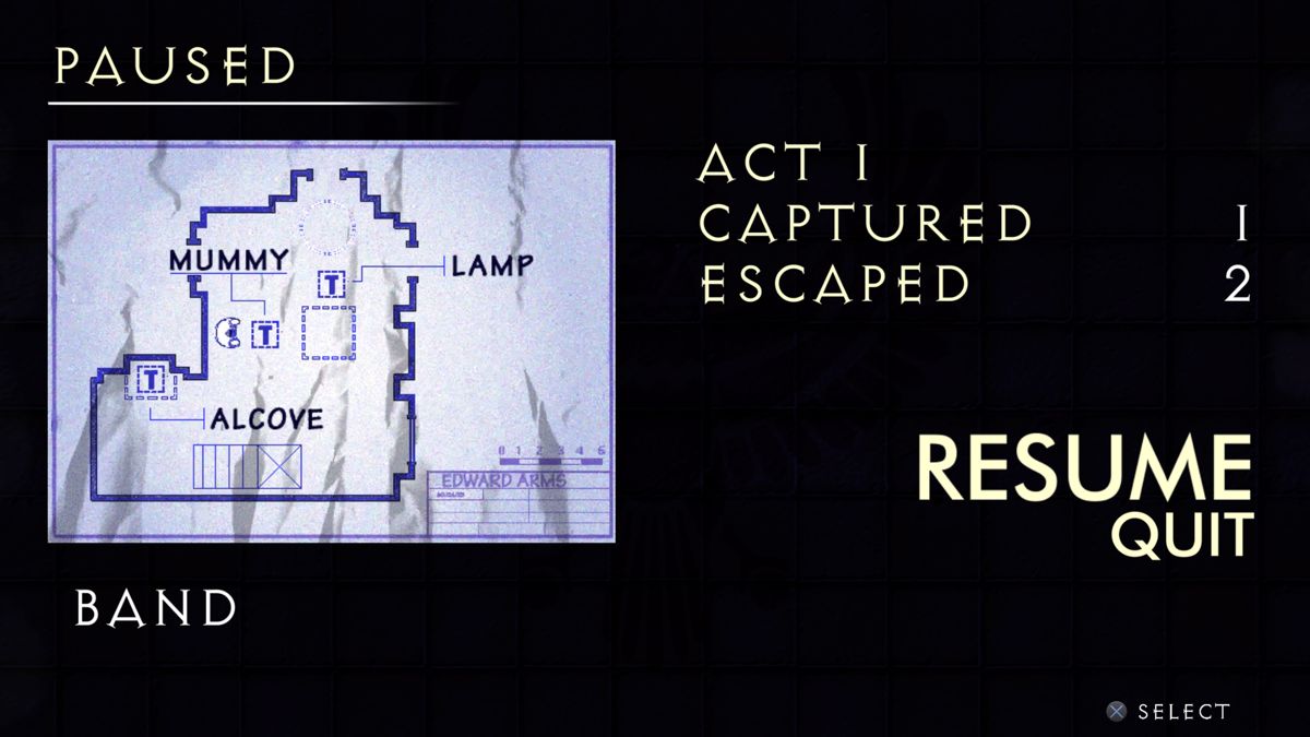 Double Switch: 25th Anniversary Edition (PlayStation 4) screenshot: Each room has a map which shows all the traps