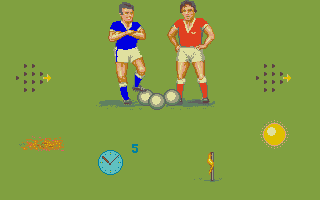 International Soccer (Atari ST) screenshot: Menu/options