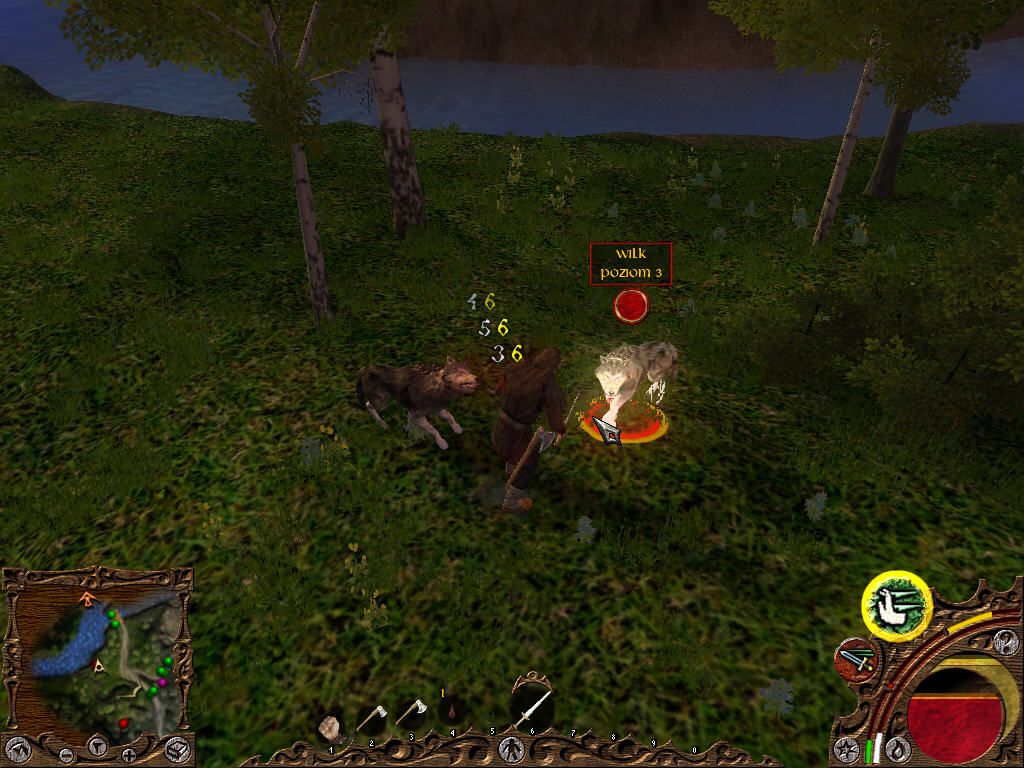 Requital (Windows) screenshot: Wolves