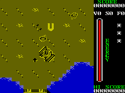 Tank (ZX Spectrum) screenshot: First soldiers to kill